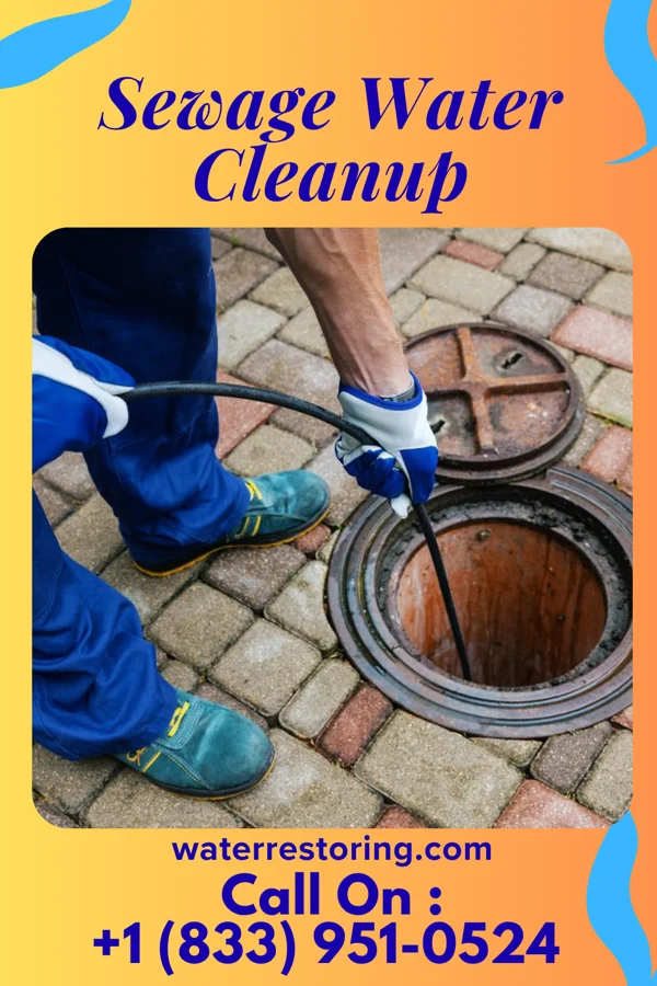 Sewage Water Cleanup in Connorville, OH